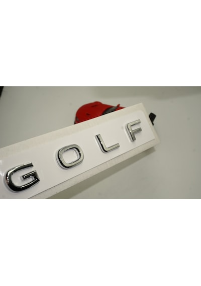Volkswagen Golf8 Bagaj 3M 3D Yeni Nesil Krom ABS Yazı Logo Amblem