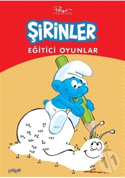 Şirinler Eğitici Oyunlar - Peyo - Pogo Çocuk Temmuz 2019