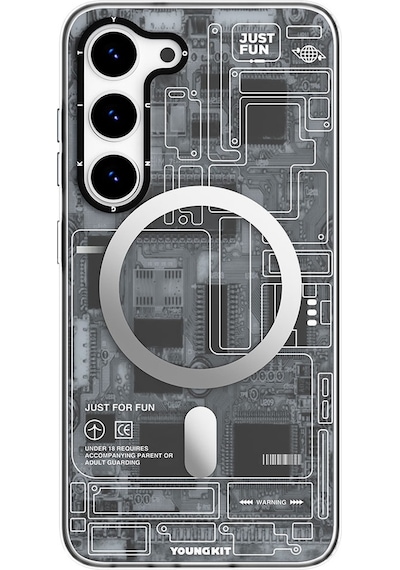 Galaxy S23 Plus Kılıf Magsafe Şarj Özellikli YoungKit Technology Serisi Kapak