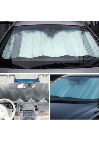 Katlanabilir Oto Ön Cam Güneş Koruma Isı Yalıtımlı Peugeot 3008 Nissan Qashqai Honda Civi