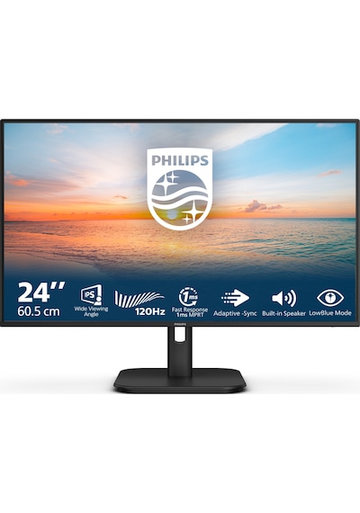 Philips 24e1n1200a 23.8" 120hz 1ms Vga+hdmı+dp Fullhd Adaptive-sync Ips Vesa Monitör