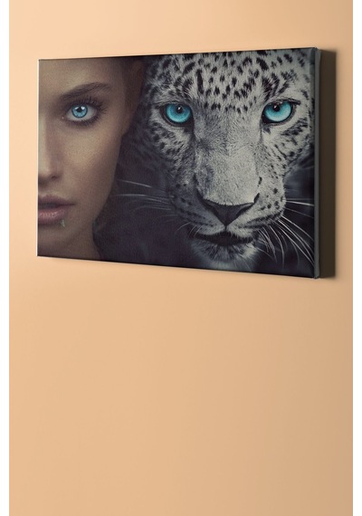 Webstyle Sayılarla Boyama Seti Kasnaklı Vahşi Güzel 60 X 75 Cm