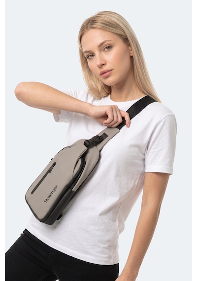 Slazenger Lorıs Unisex Gri Çapraz Çanta