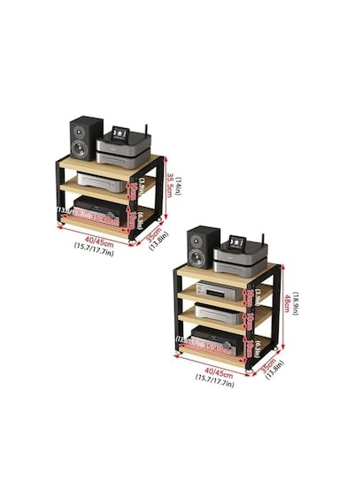 3 Katmanlı Hifi Masaüstü Amplifikatör Mobilya, Av Medya Standı, Ahşap Raf, Köşe Stereo Mobilya, Ses Kulesi, Masaüstü Stereo Bileşenleri İçin Hifi Mobilya Şeffaf Ceviz, 4 Çok Renkli 3 Katmanlı Hifi Masaüstü Amplifikatör Mobilya, Av Medya Standı, Ahşap Raf, Köşe Stereo Mobilya, Ses Kulesi, Masaüstü Stereo Bileşenleri İçin Hifi Mobilya Şeffaf Ceviz, 4 Çok Renkli