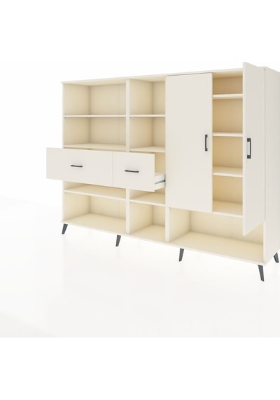 Hyperion Dolap 10 Raflı 2 Çekmeceli 2 Kapaklı 220x44x163 Aytaşı-a Aytaşı-aytaşı Hyperion Dolap 10 Raflı 2 Çekmeceli 2 Kapaklı 220x44x163 Aytaşı-a Aytaşı-aytaşı