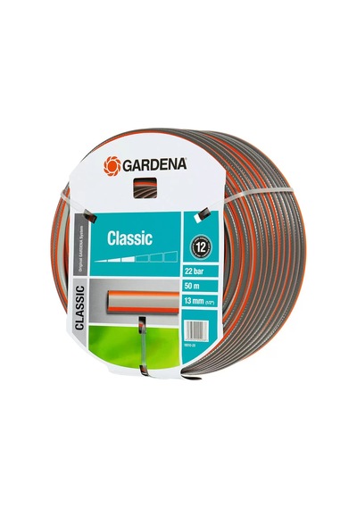 Gardena 18010 Classic Hortum,Bahçe Hortumu,Sulama Hortumu 50Mt