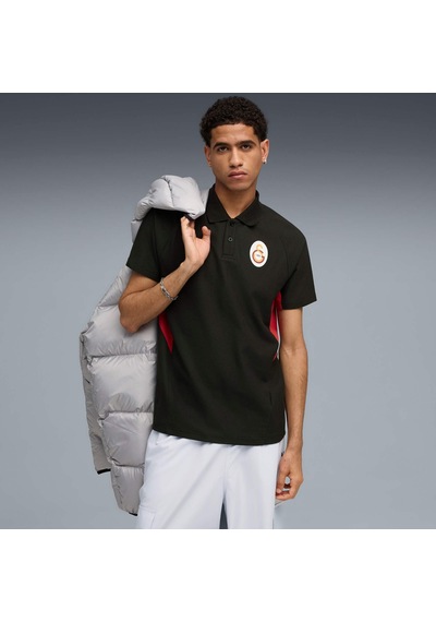 Puma Galatasaray Evostrıpe Erkek Polo 782905 05 SIYAH