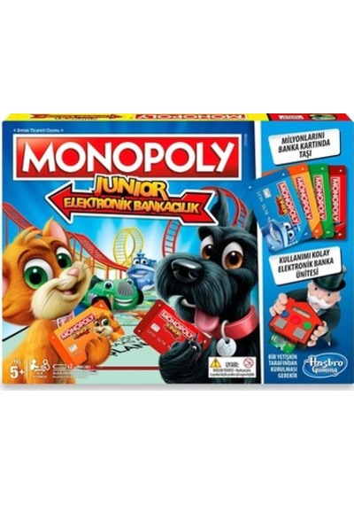 Monopoly E1842 Junior Elektronik Bankacılık Türkçe