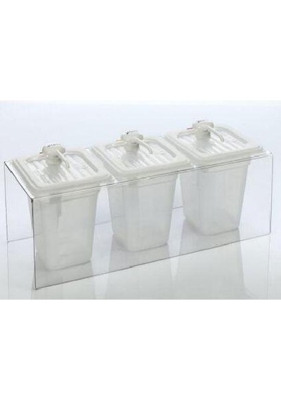3 Lü Ketçap Mayonez Dispenseri