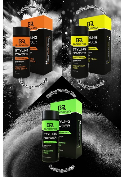 Saç Şekillendirici Toz Wax Matte - Strong - Semimatte Toz Wax Üçlü Set Saçbakım Diğer
