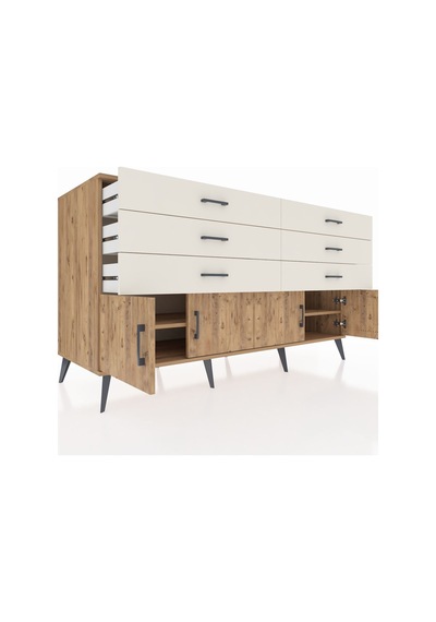 Kronos Konsol 2 Raflı 6 Çekmeceli 4 Kapaklı 176x59x99 Çam-çam/ayt Çam-çam/aytaşı Kronos Konsol 2 Raflı 6 Çekmeceli 4 Kapaklı 176x59x99 Çam-çam/ayt Çam-çam/aytaşı