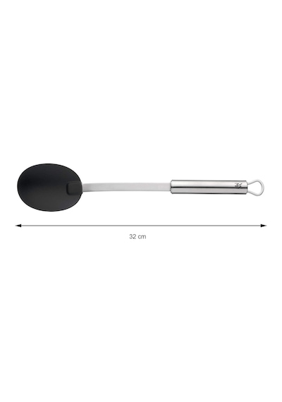 Wmf Profi Plus Servis Kaşığı, 32 Cm, Plastik Başlıklı, Cromargan Yüksek Kaliteli Yarı Mat Paslanmaz Çelik, B