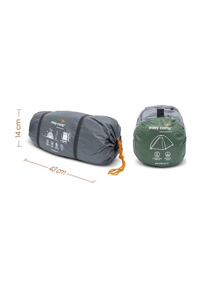 Easy Camp Rondane 3 Ultralight 3 Kişilik Çadır Yeşil