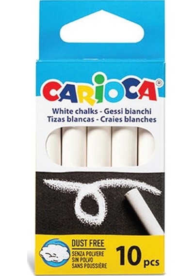 Carioca Tebeşir Beyaz 10 Lu