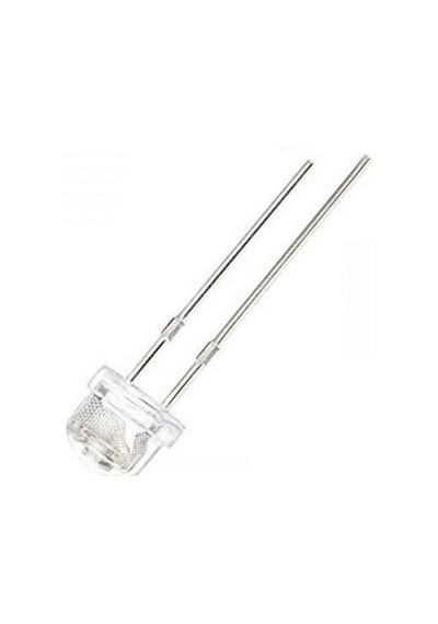 Halmet Mantar Led 4.8mm Kırmızı