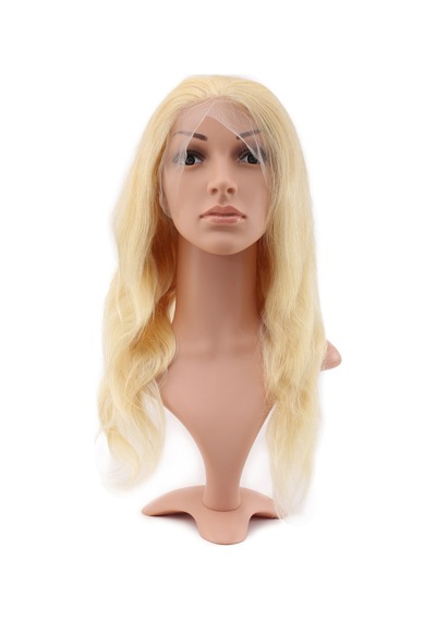 Gerçek Front Lace Dalgalı Platin Tül Peruk / 55/60cm - Aıaı-896461 Renkli