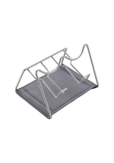 Sodatex 2 - Çift Şişe Rafı. Gri Renkte Polytherm Kaplama. Boyutlar: 21x17x14 Cm -
