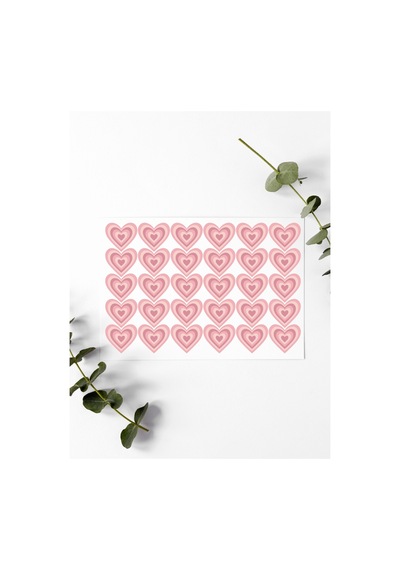 Desenli Thank You Teşekkür Stickers Paketleme Çıkartma Pytkstk92