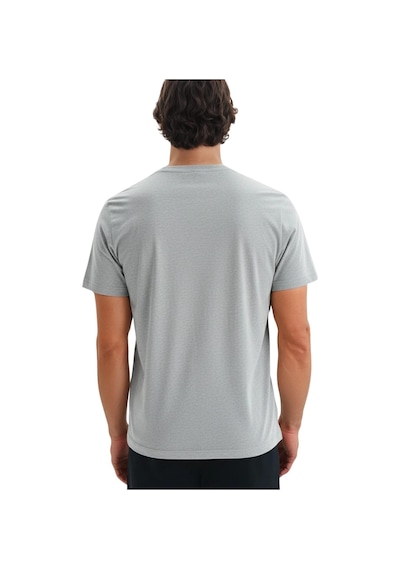 Ar-ma Erkek Regular Fit Pamuk Süprem Basic Bisiklet Yaka Tişört Y31344408002 Gri 2XL