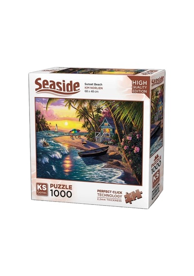 Ks Games Puzzle 1000 Parça Sunset Beach 20798