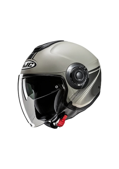 Hjc İ40n Vision Mc5sf Yarım Motosiklet Kaskı Gri Diğer