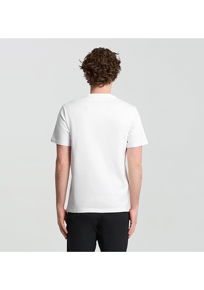 Columbia Csc Gem Label Erkek Kısa Kollu T-shirt Cs0405 Beyaz
