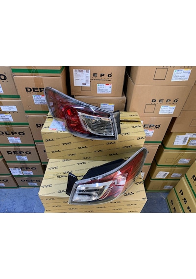 Mazda 3 Bl Sedan 2009-2013 Arası Tyc Sağ Ve Sol Dış Stop Lambası Duysuz Bbp2-51-160e / Bbp2-51-150e