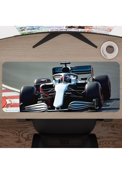 F1 Gaming Mouse Pad Kauçuk Kaymaz Taban Mousepad V2, 70x30 Xl