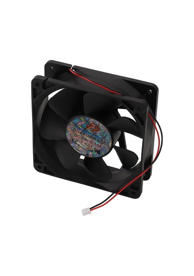 9cm 24v 2 Pinli Kasa Fanı 9cm X 9cm X 2.5cm 2 Pimli Dc 24volt Fan
