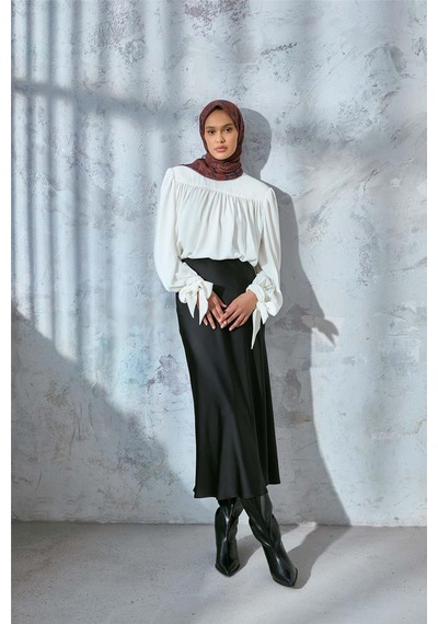 Silk Home Soft Pamuk Eşarp Kızıl Kahve Lacivert Taba Geometrik Desenli Hafif Dokulu 90x90 Çok Renkli