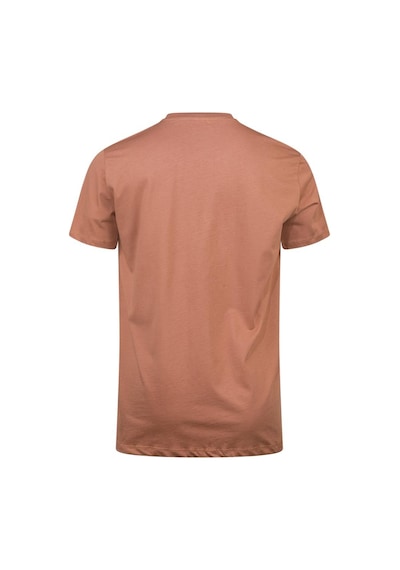 2as Alex Baskılı Erkek Sıfır Yaka T-shirt 016 Kahve