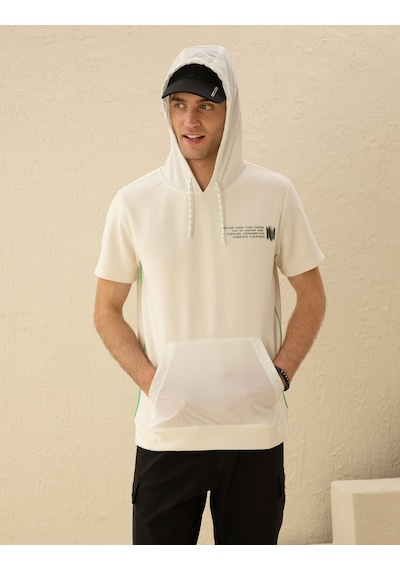 Pierre Cardin Erkek Ekru Sweatshirt 50282265-vr019 Ekru