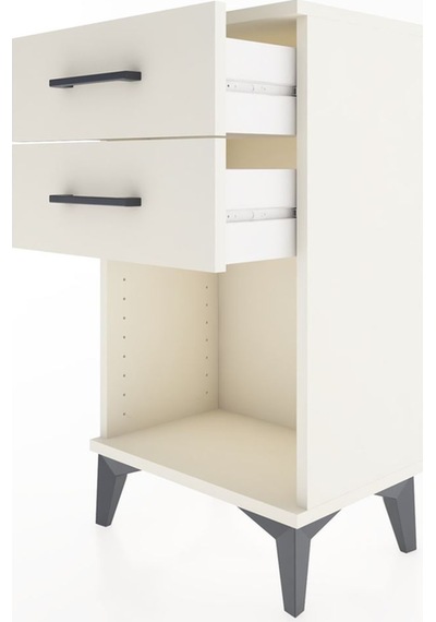Arges Komodin 4 Çekmeceli 44x30x80 Aytaşı-aytaşı Aytaşı