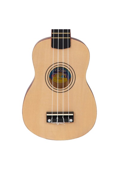 Vintage Laka Rainbow Soprano Ukulele - Natural