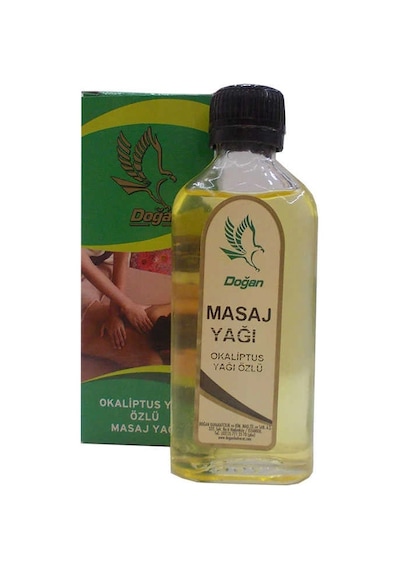 Okaliptuslu Masaj Ve Bakım Yağı Cam Şişe 100 Ml