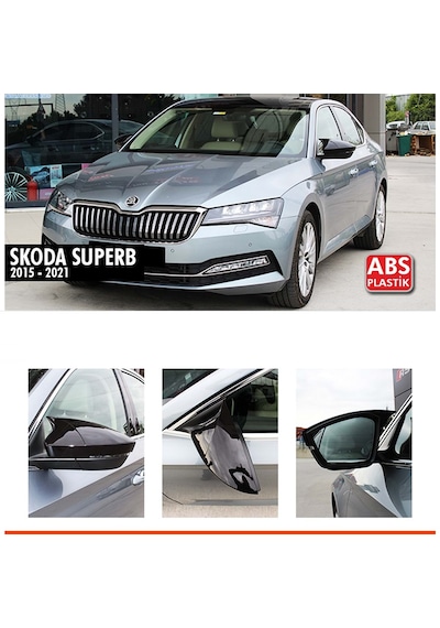 Skoda Superb Mk3/ 2015-2021 Batman Yarasa Ayna Kapağı