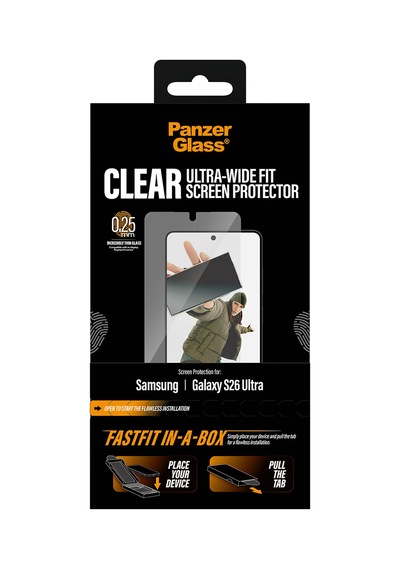 Panzerglass Samsung Uyumlu Galaxy S26 Ultra / Uwf Hizalama Aparatlı Ekran Koruyucu - Fastfit Aparatlı