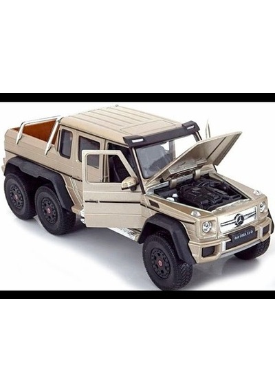 Welly Mercedes G63 Amg 6x6 1 24 Ölçek Model Araba Beyaz