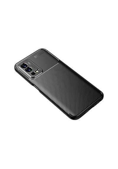 Oppo A55 4G Kılıf Karbon Silikon Case
