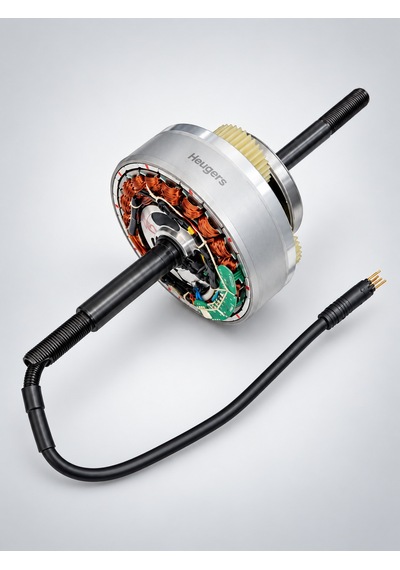 Skyjet Nitro Pro Ve Rks Uyumlu 36v 250w Fırçasız Brushless Elektrikli Bisiklet Motoru Gümüş