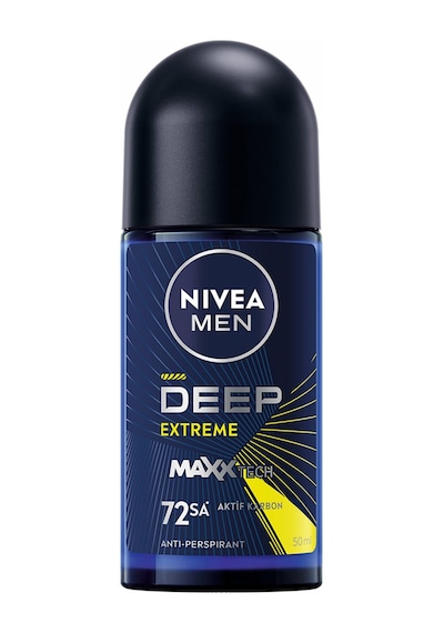 Nıvea Men Erkek Roll-on Deodorant Deep Extreme 50 Ml - 6 Adet Tarı