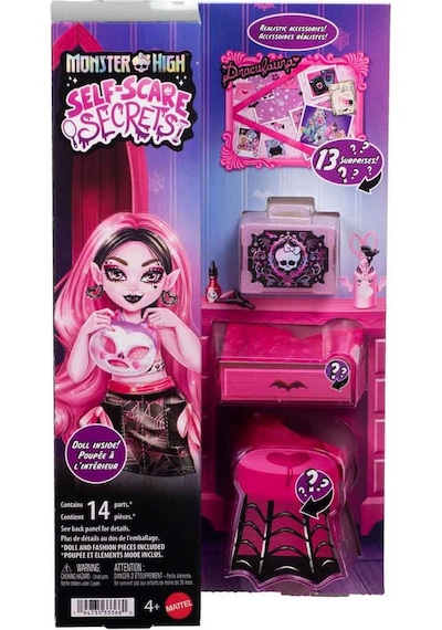 Monster High Draculaura Self Scare Secrets Jhk43