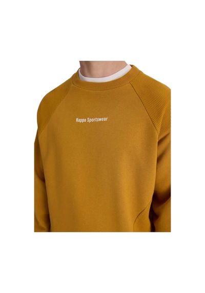 Kappa Authentic Alec Erkek Sweatshirt Kap.32232fw Hardal