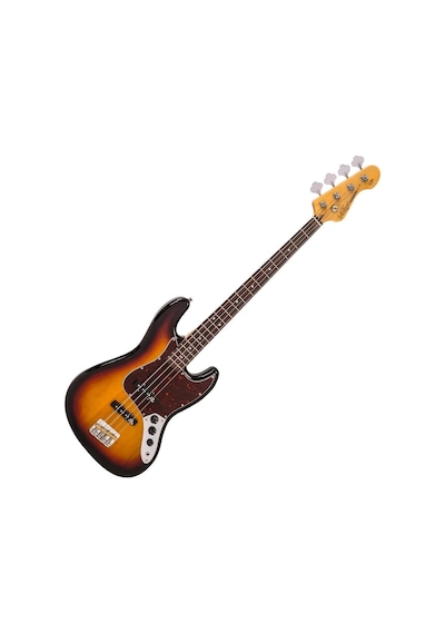 Vintage Vj74 Reissued 4 Telli Bas Gitar - Sunset Sunburst