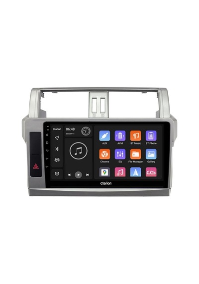 Toyota Prado Android Multimedya Sistemi 4-64 Clarion 2014-2017 9"