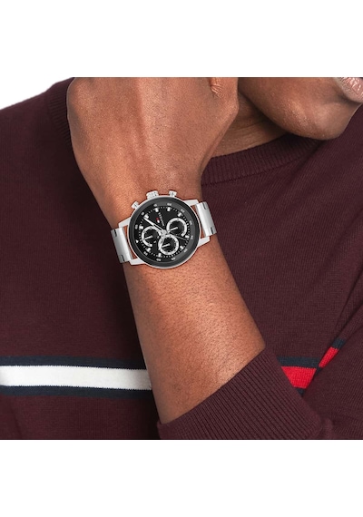 Tommy Hilfiger Th1792181 Erkek Kol Saati Metalik Gri