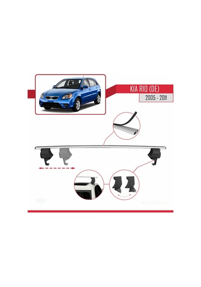 Kia Rio 2 Jb Hb 2005-2011 Arası İle Uyumlu Ace-4 Ara Atkı Tavan