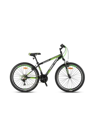 Magnum - 26 Mtb - 15' - 21 Vites - V.b - Mat Siyah - Gri/yeşil Siyah