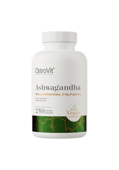 Ostrovit Ashw/agandha Hint Ginsengi 240 Kapsül 10 Mg Withanolid + 2 Mg Piperin Vegan Bitkisel Takviye