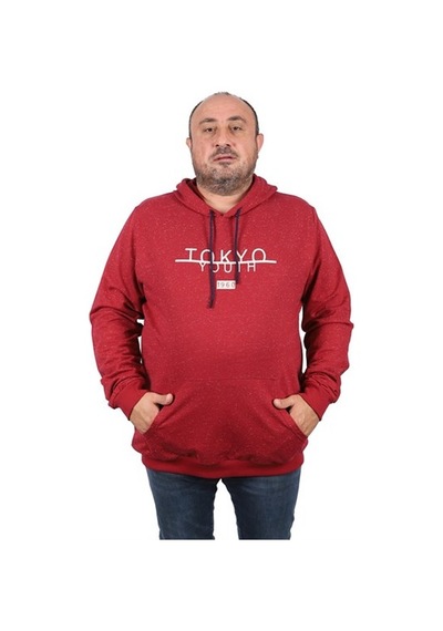Starbattal Büyük Beden Erkek Sweat Kapüsonlu Tokyo 22702-1326